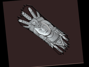 relief 3D-Druckmodell