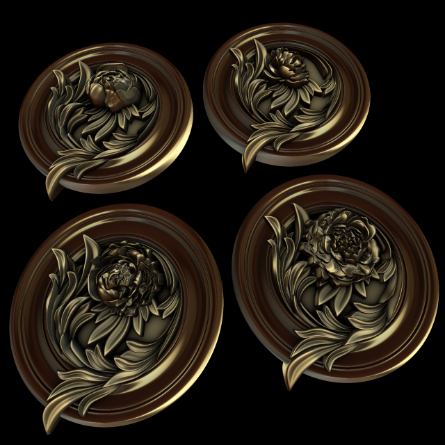 relief Model do druku 3D .c4d .max .obj .3ds .fbx .stl .blend 