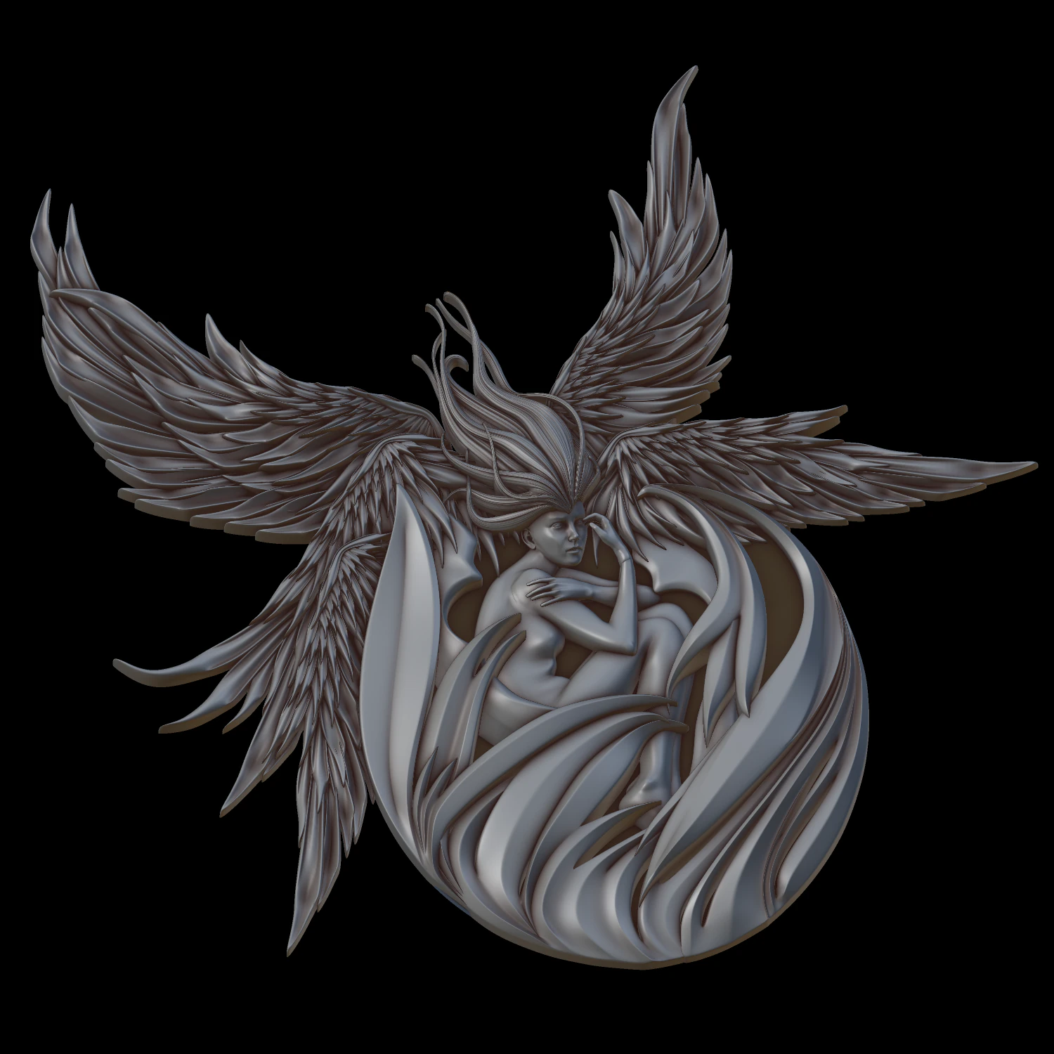 relief 3D Print Model .c4d .max .obj .3ds .fbx .stl .blend 