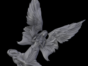 relief angel 3D Принт Модель