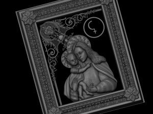 relief 3Dプリントモデル