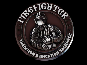 hulp brandweerman 3D printmodel