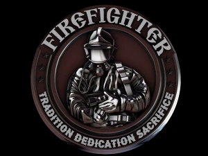 relief firefighter 3D Print Model