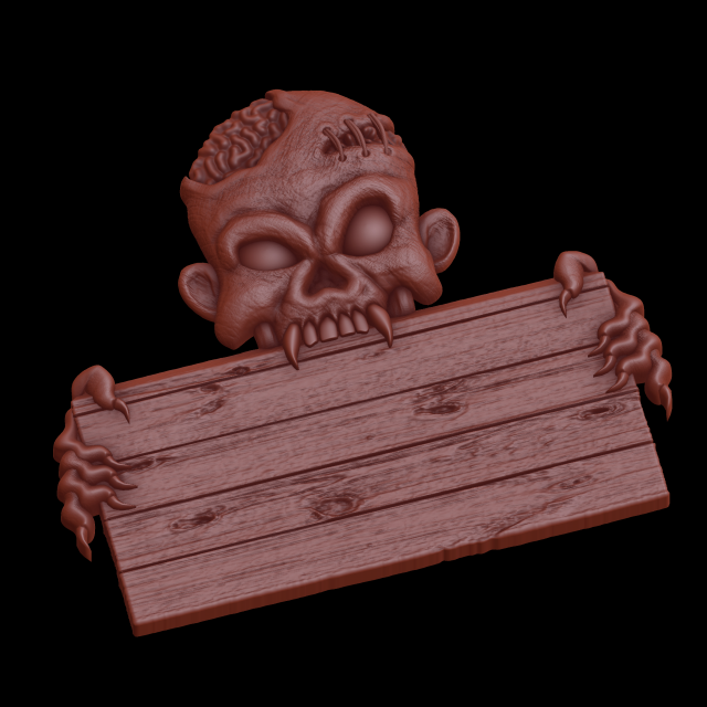 relief Modelo de Impressão 3D .c4d .max .obj .3ds .fbx .stl .blend 