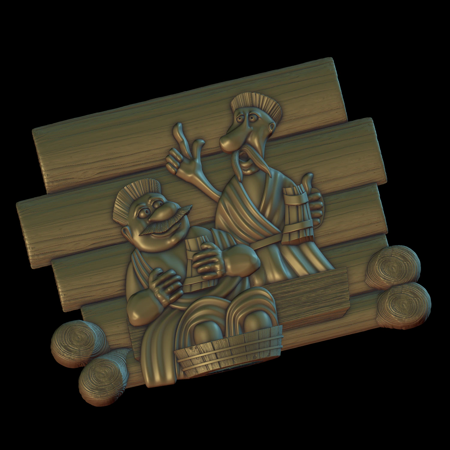 relief 3D Print Model .c4d .max .obj .3ds .fbx .stl .blend 