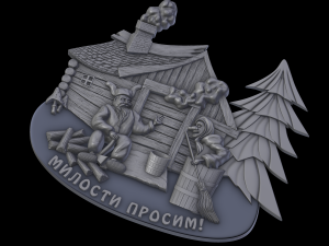 relief Model Cetak 3D