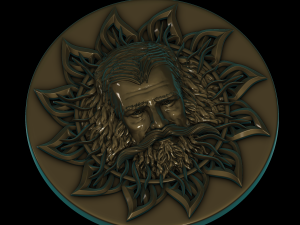 relief Modelo de impresión 3D