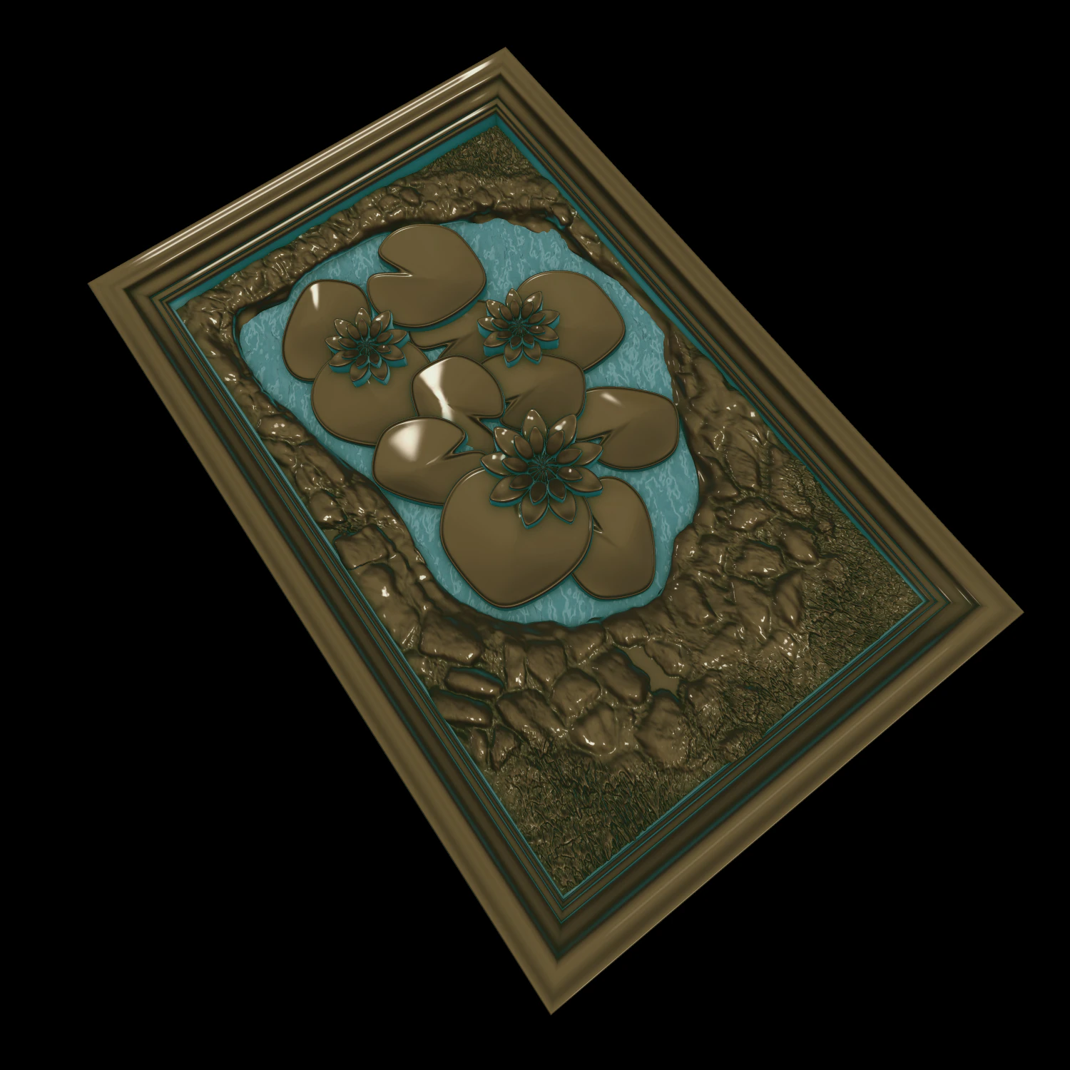 relief 3D Print Model .c4d .max .obj .3ds .fbx .stl .blend 