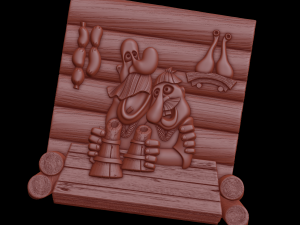 relief 3D Print Model