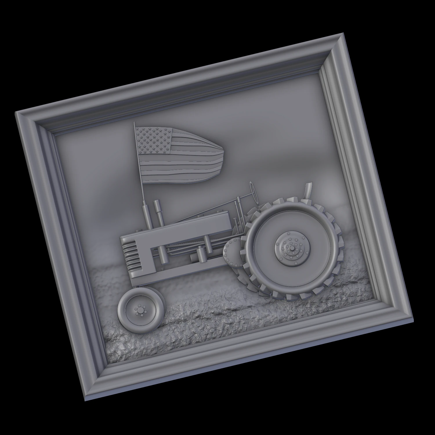 relief 3D Print Model .c4d .max .obj .3ds .fbx .stl .blend 