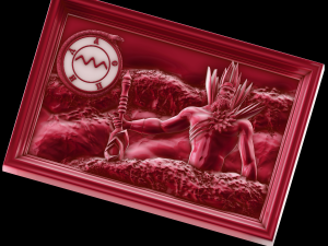 relief 3D 프린트 모델
