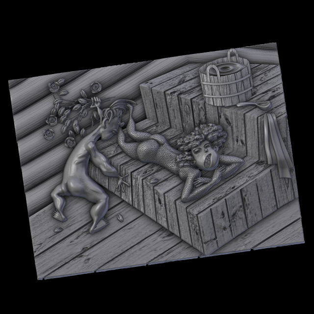 relief Modello di stampa 3D .c4d .max .obj .3ds .fbx .stl .blend 