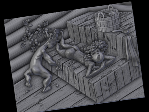 relief Model Cetak 3D