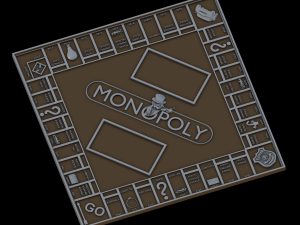 relief 3D-printmodel