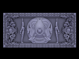 relief 3Dプリントモデル