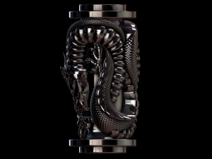 relief 3D-Druckmodell