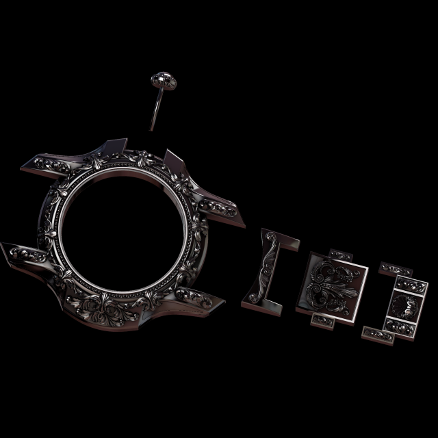 relief Model Cetak 3D .c4d .max .obj .3ds .fbx .stl .blend 