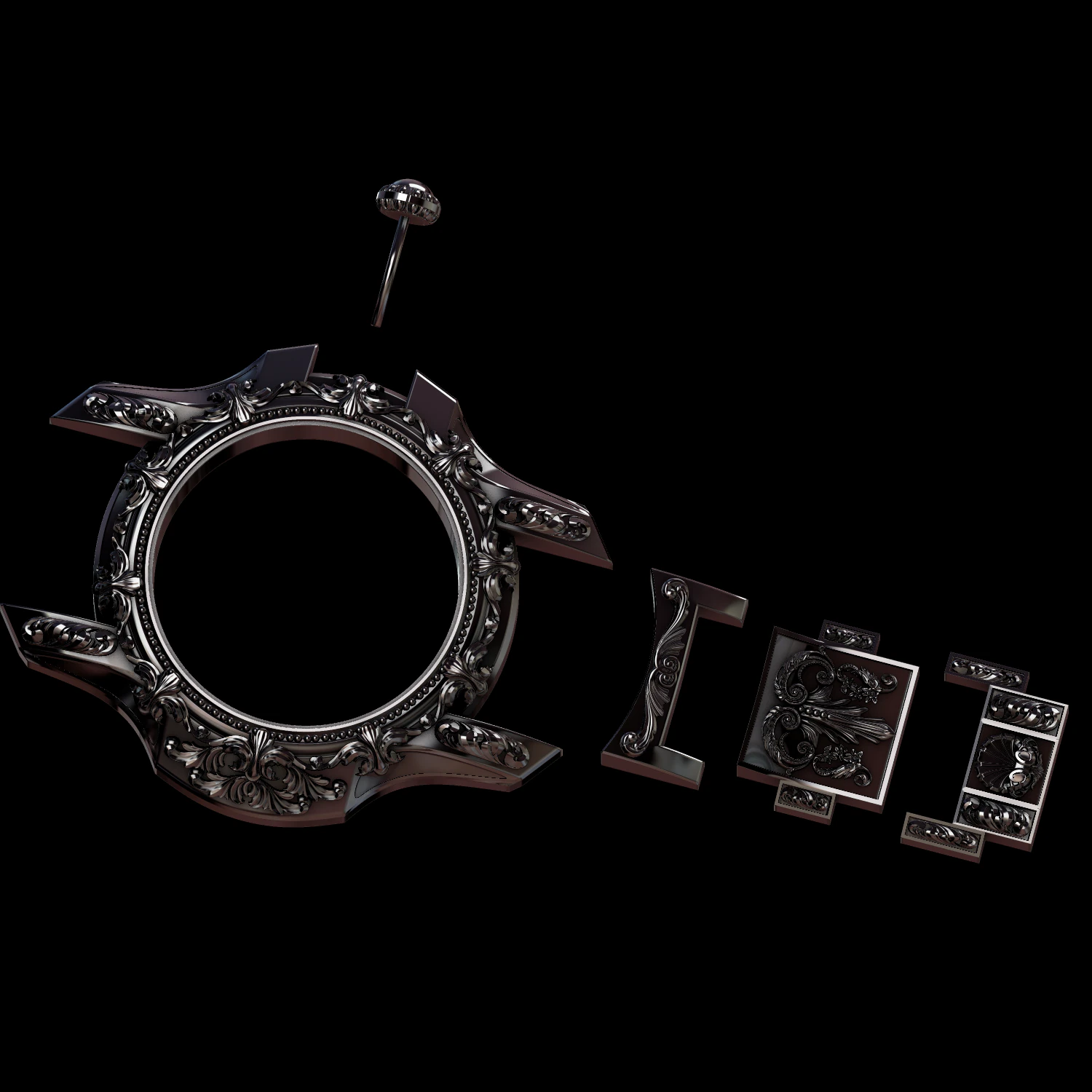 relief 3D Print Model .c4d .max .obj .3ds .fbx .stl .blend