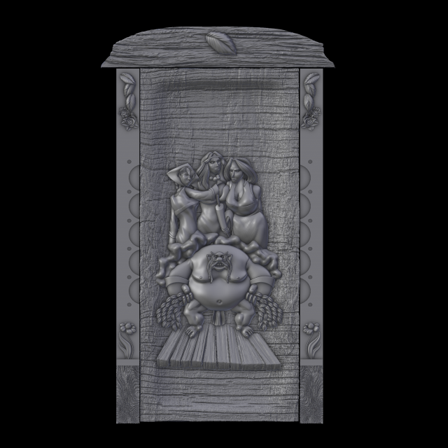 relief Modelo de impresión 3D .c4d .max .obj .3ds .fbx .stl .blend 