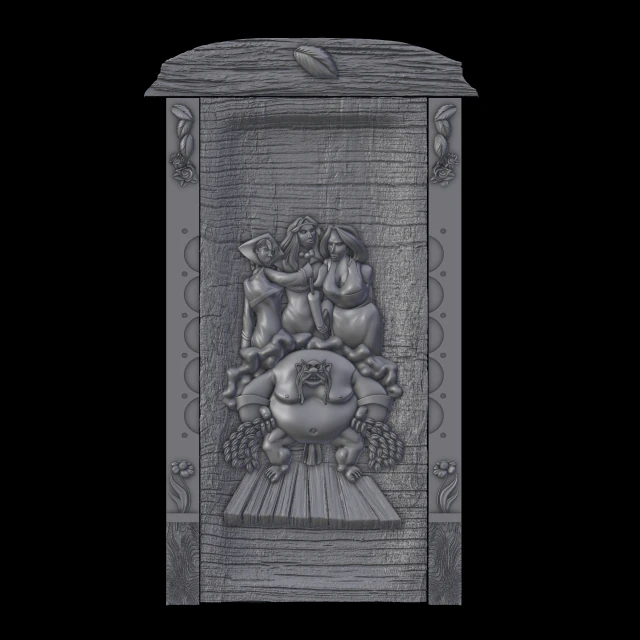 al&iacute;vio Modelo de Impressão 3D .c4d .max .obj .3ds .fbx .stl .blend 