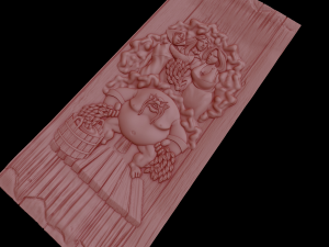 relief 3D 프린트 모델