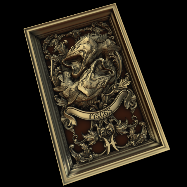 relief 3D Baskı Modeli .c4d .max .obj .3ds .fbx .stl .blend 