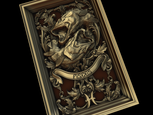 relief Modelo de Impressão 3D
