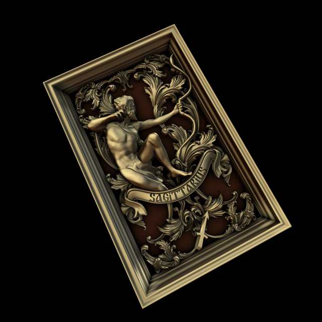 relief Model do druku 3D .c4d .max .obj .3ds .fbx .stl .blend