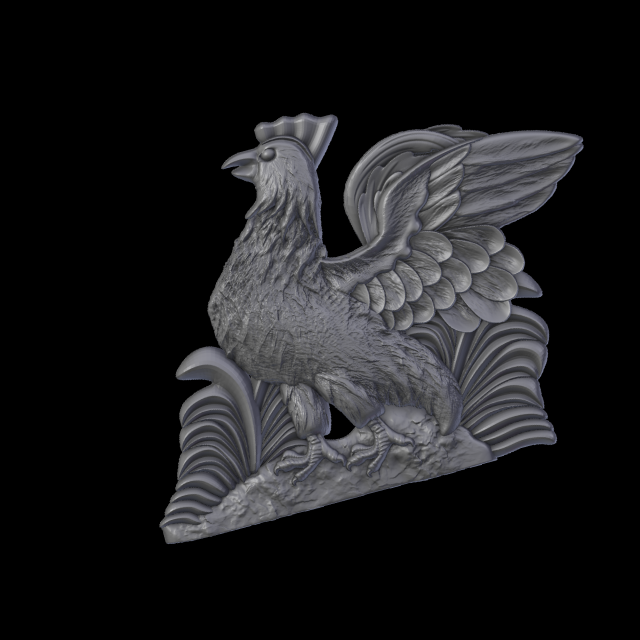relief Model do druku 3D .c4d .max .obj .3ds .fbx .stl .blend 