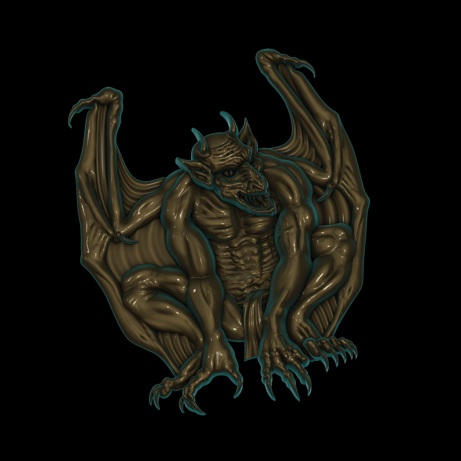 relief 3D Print Model .c4d .max .obj .3ds .fbx .stl .blend