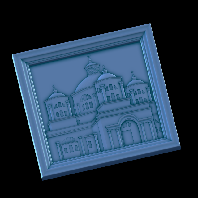 relief Model Cetak 3D .c4d .max .obj .3ds .fbx .stl .blend 