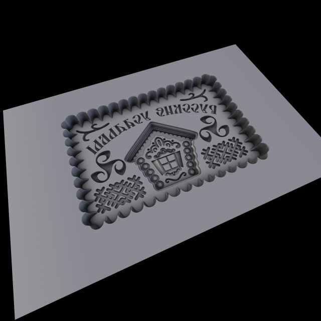 relief 3D-Druckmodell .c4d .max .obj .3ds .fbx .stl .blend 