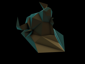 relief 3D-Druckmodell