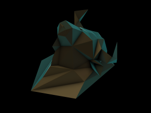 relief 3D-Druckmodell
