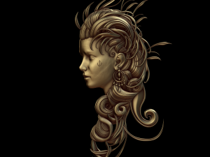relief 3Dプリントモデル