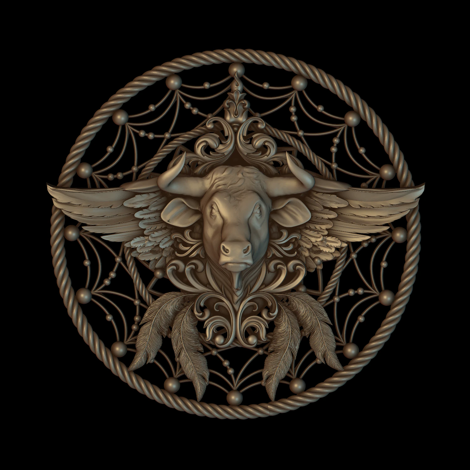 relief 3D Print Model .c4d .max .obj .3ds .fbx .stl .blend