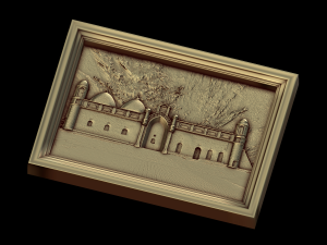 relief 3D 프린트 모델