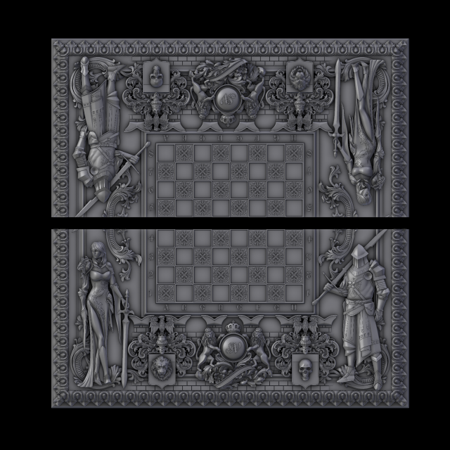 relief Modello di stampa 3D .c4d .max .obj .3ds .fbx .stl .blend