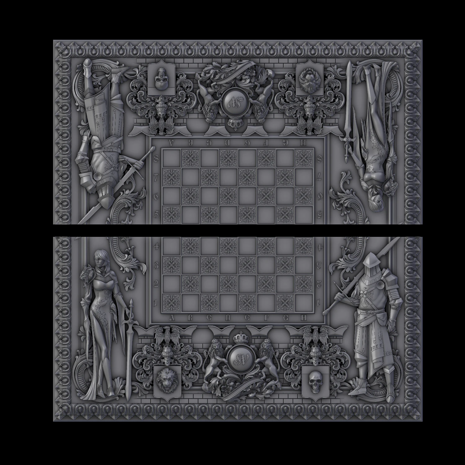 relief 3D Print Model .c4d .max .obj .3ds .fbx .stl .blend 