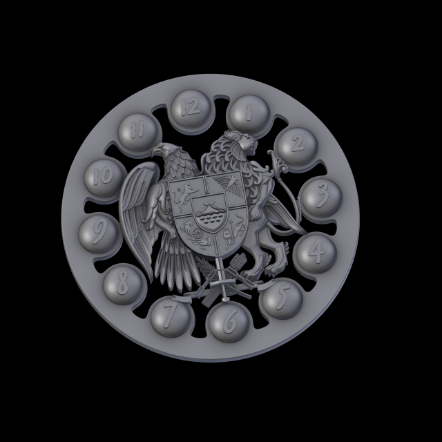 relief 3D Druckmodell .c4d .max .obj .3ds .fbx .stl .blend