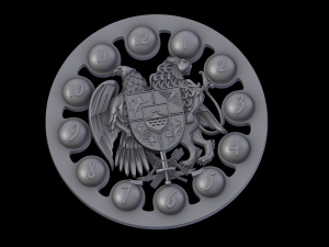 relief Modelo de impresión 3D