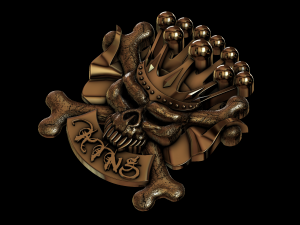 relief 3Dプリントモデル