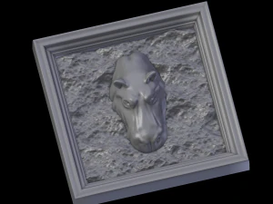 облегчение 3D Принт Модель