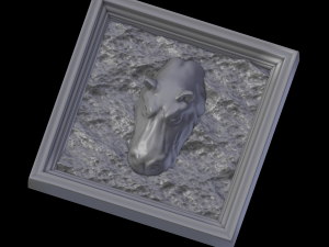 relief 3D Druckmodell