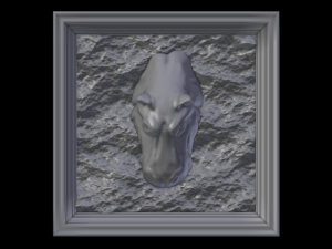 relief 3D Druckmodell