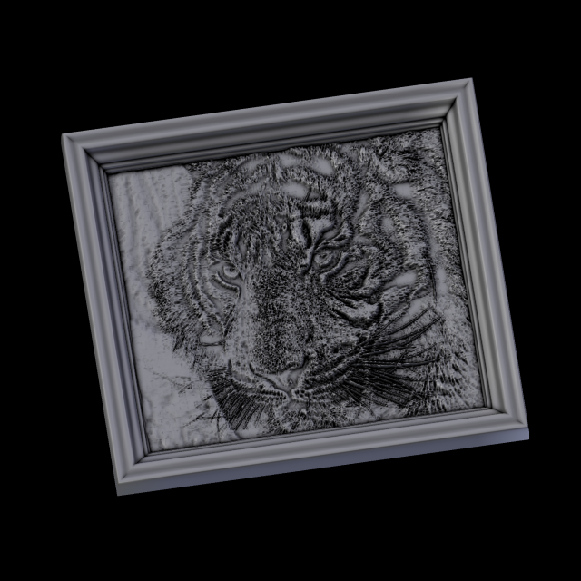 relief 3Dプリントモデル .c4d .max .obj .3ds .fbx .stl .blend