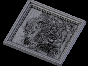 relief 3Dプリントモデル
