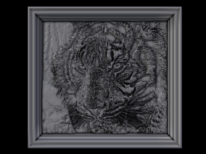 relief 3Dプリントモデル