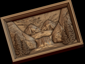 relief 3D Принт Модель