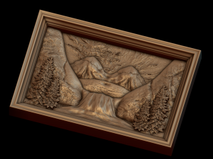 relief 3D Принт Модель